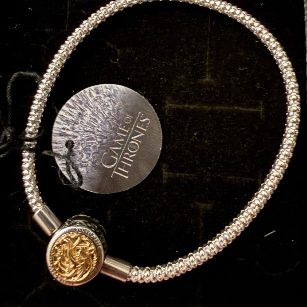 Pandora Silver and Gold Charm Bracelet - Game of Thrones - Picture 3 of 8